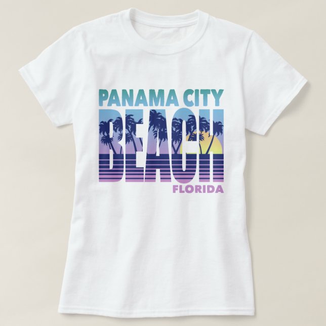Camiseta Playa de la Ciudad de Panamá (Diseño del anverso)