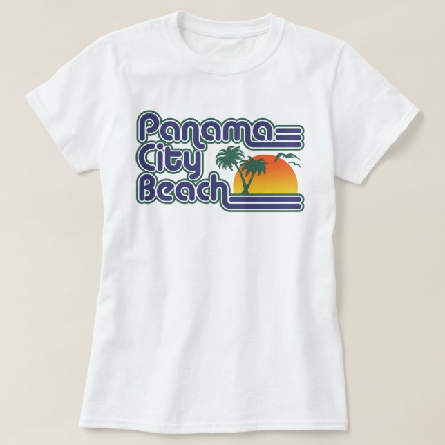 Camiseta Playa de la Ciudad de Panamá (Diseño del anverso)