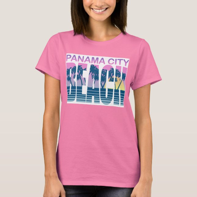 Camiseta Playa de la Ciudad de Panamá (Anverso)