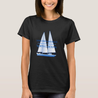 Camiseta Playa de la Isla Ocracoke Carolina del Norte