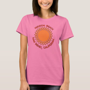 Camiseta Playa de la misión, San Diego, California