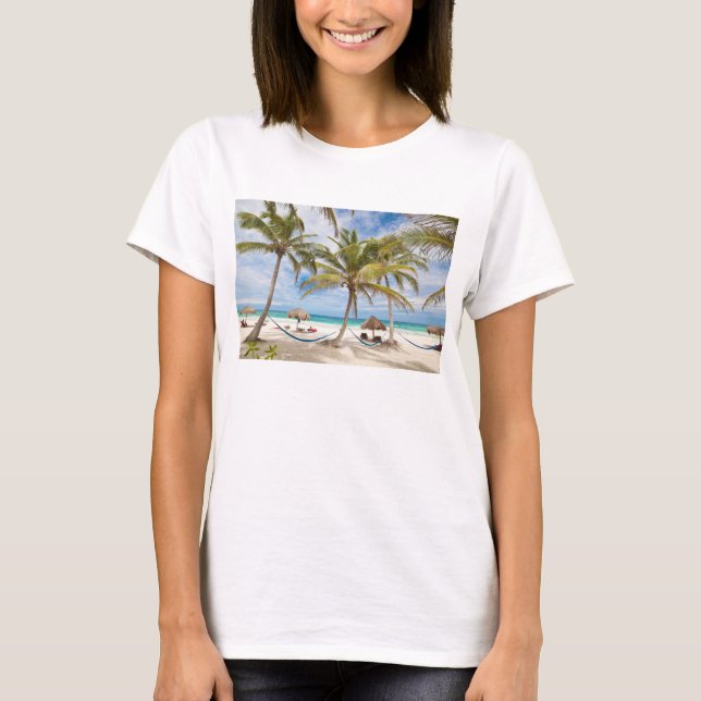 Camiseta Playa de las vacaciones (Anverso)