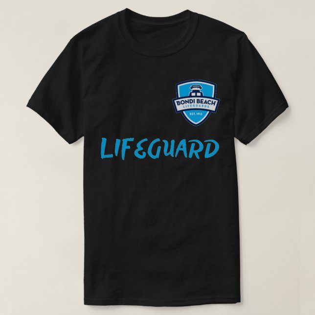 Camiseta Playa de Lifeguard Bondi 6 (Diseño del anverso)