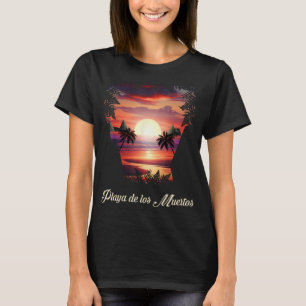 Camiseta Playa de los Muertos Vibrant Sunset - Puerto Valla