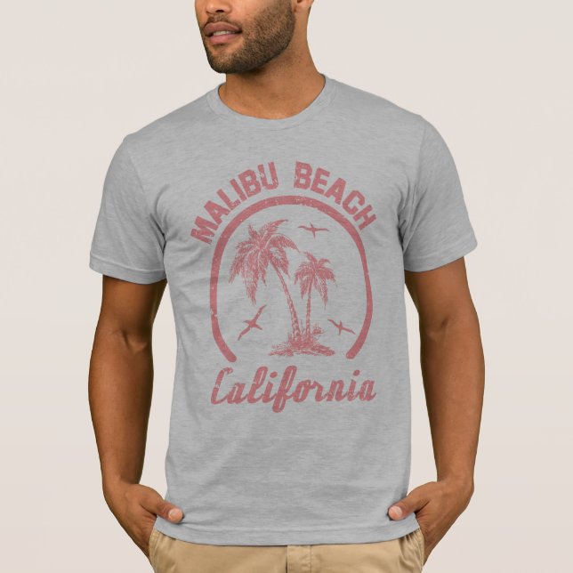 Camiseta Playa de Malibu (Anverso)