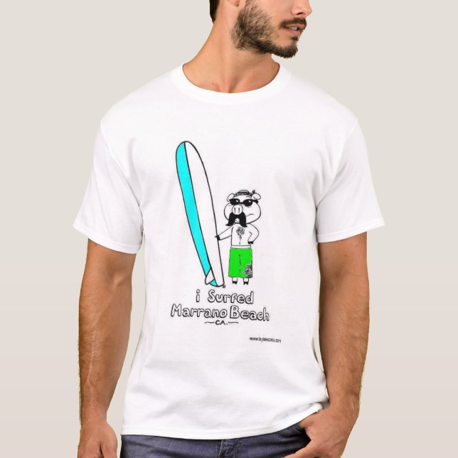 Camiseta Playa de Marrano (Anverso)