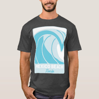 Camiseta Playa de México Florida Océano Atlántico FL Crashi
