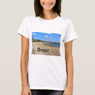 Camiseta Playa de Moulin Blanc en Brest