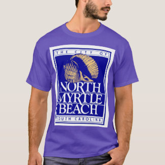 Camiseta playa de myrtle del norte