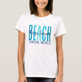 Camiseta Playa de Playa Forum Cancún México (Océano)
