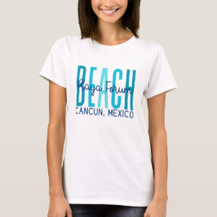 Camiseta Playa de Playa Forum Cancún México (Océano)