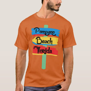 Camiseta playa de pompano