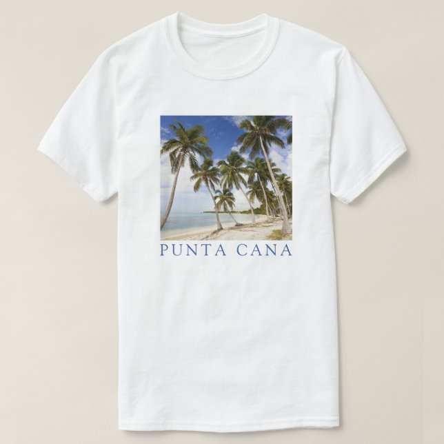 Camiseta Playa de Punta Cana | República Dominicana (Diseño del anverso)