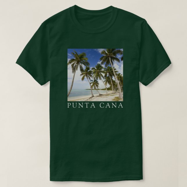 Camiseta Playa de Punta Cana | República Dominicana (Diseño del anverso)