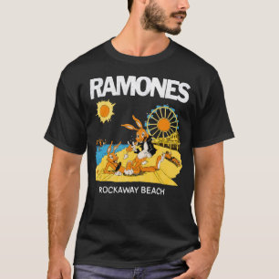 Camiseta Playa de Ramones Rockaway 1988