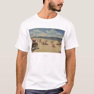 Camiseta Playa de Riviera, la Florida - Sunbathers en la
