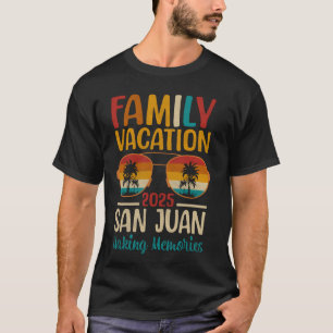 Camiseta Playa de San Juan Puerto Rico Vacaciones Familiare