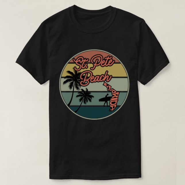 Camiseta Playa de San Pedro, Florida (Diseño del anverso)