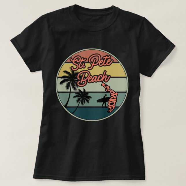 Camiseta Playa de San Pedro, Florida (Diseño del anverso)