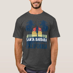 Camiseta Playa de Santa Bárbara, vacaciones de verano 