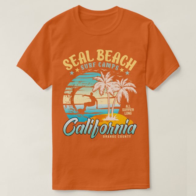 Camiseta Playa de Seal (Diseño del anverso)