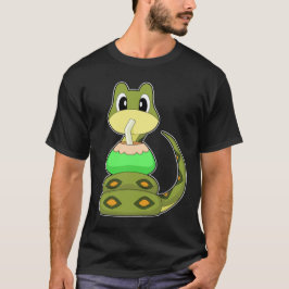 Camiseta Playa de Serpiente Coco Verano