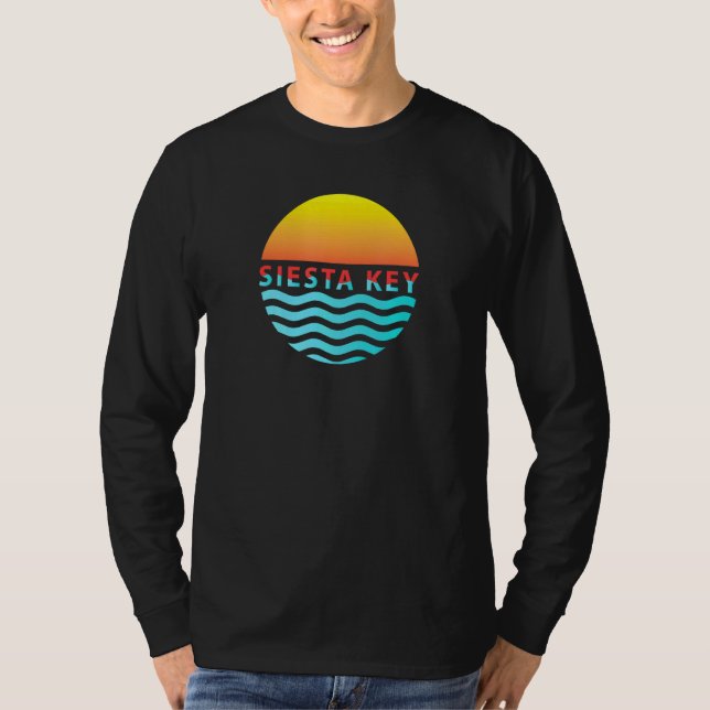 Camiseta playa de siesta key Florida (Anverso)