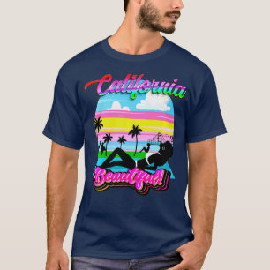 Camiseta Playa de sol suave California Hermosa África A