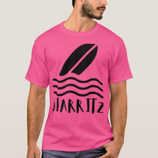 Camiseta playa de surf de biarritz franceT 1