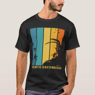 Camiseta Playa de Surf Puerto Escondido México