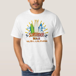 Camiseta Playa de Surfrider, Malibu, California