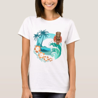 Camiseta Playa de Tiki