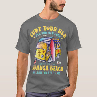 Camiseta Playa de Topanga Malibu California