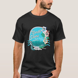 Camiseta Playa de Tortugas Oahu Hawaii Costa Norte Laniakea
