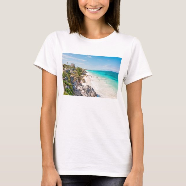 Camiseta Playa de Tulum (Anverso)