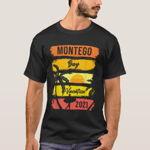 Camiseta Playa de vacaciones 2023 para familias de Montego