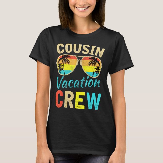 Camiseta Playa de vacaciones de verano para la familia Cous (Anverso)