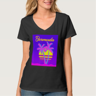 Camiseta Playa de vacaciones de verano para viajes de Bermu