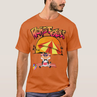 Camiseta Playa de vacas asadas T