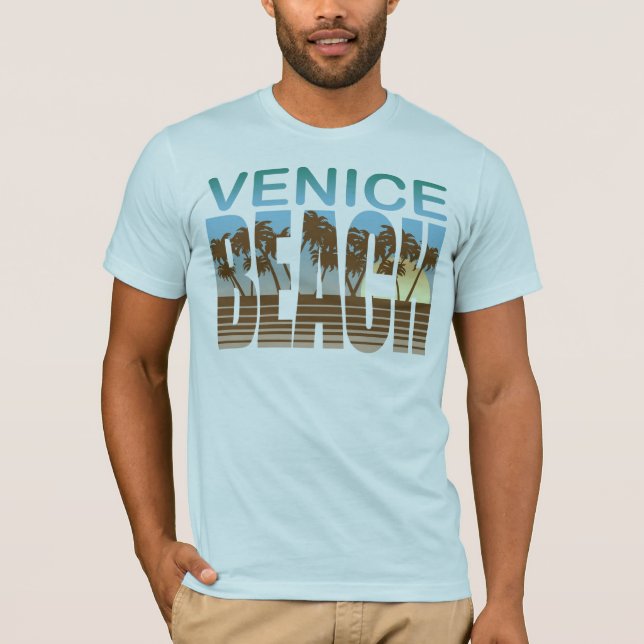 Camiseta Playa de Venecia (Anverso)