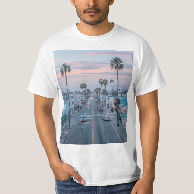 Camiseta Playa de Venecia (Anverso)
