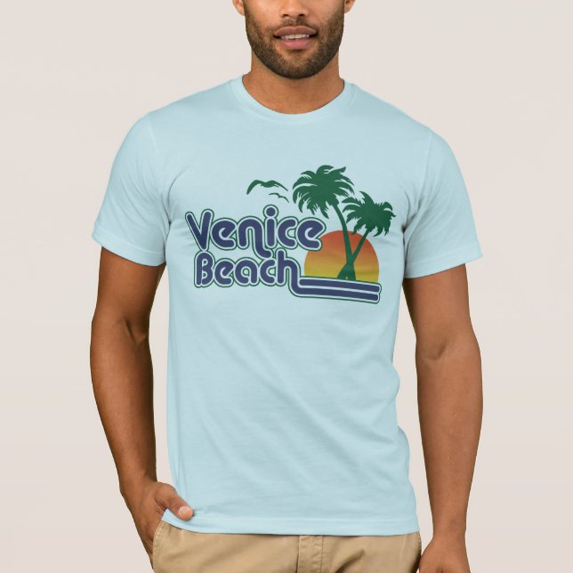 Camiseta Playa de Venecia (Anverso)