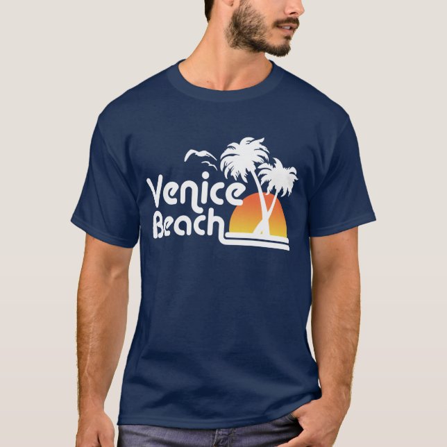Camiseta Playa de Venecia (Anverso)