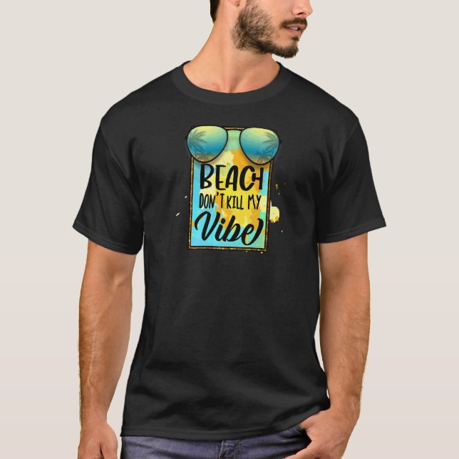Camiseta Playa de verano de Hallo (Anverso)