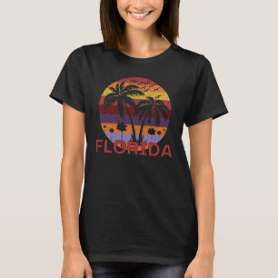 Camiseta Playa de Verano Vintage Florida USA