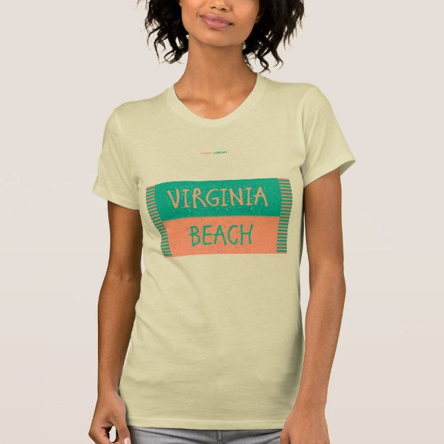 CAMISETA PLAYA DE VIRGINIA (Anverso)