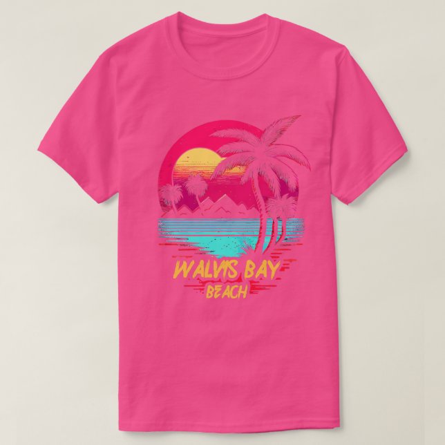 Camiseta Playa de Walvis Bay (Diseño del anverso)