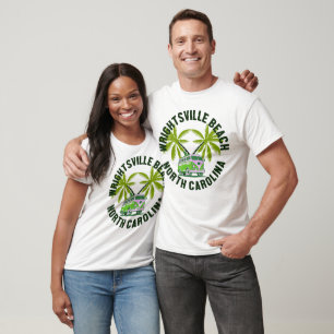 Camiseta playa de Wrightsville, Carolina del Norte