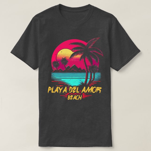 Camiseta Playa del Amor (Diseño del anverso)