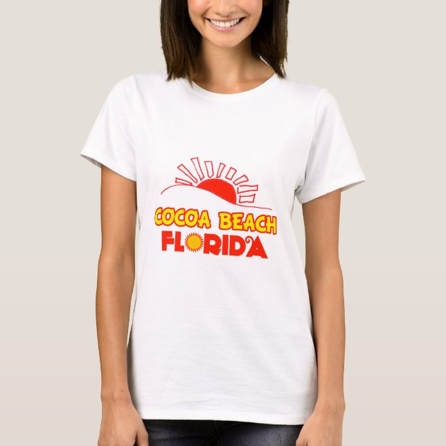 Camiseta Playa del cacao, la Florida (Anverso)